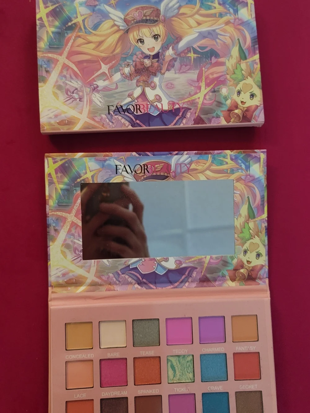 Favori Beauty Anime-Inspired Makeup Palette in Pink and Pastels